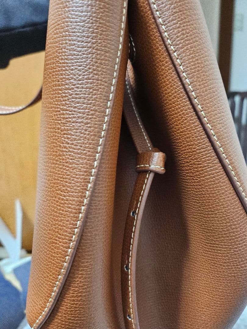 専用【未使用 正規品】ポレーヌCyme コニャック テクスチャード