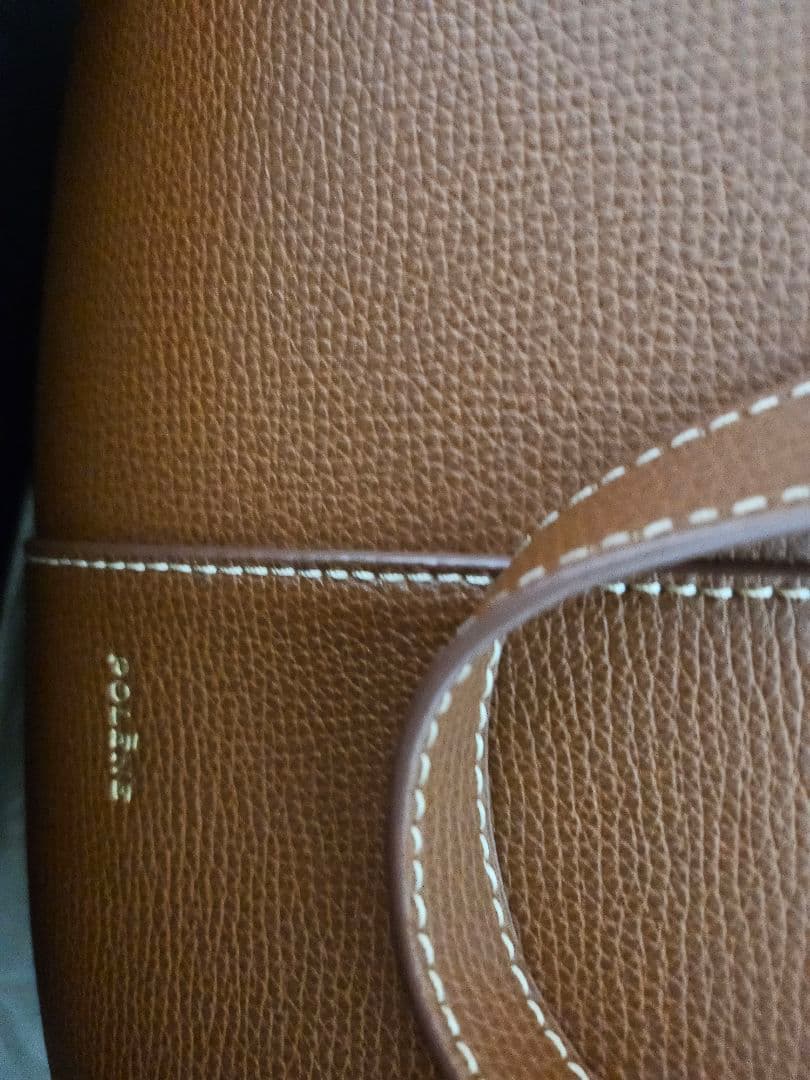 専用【未使用 正規品】ポレーヌCyme コニャック テクスチャード