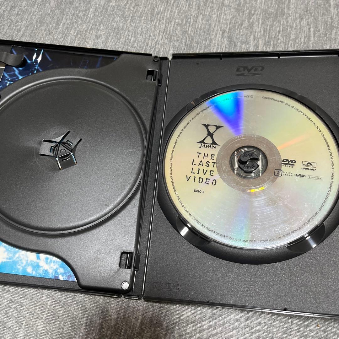X JAPAN/THE LAST LIVE VIDEO＆非売品ディスプレイ