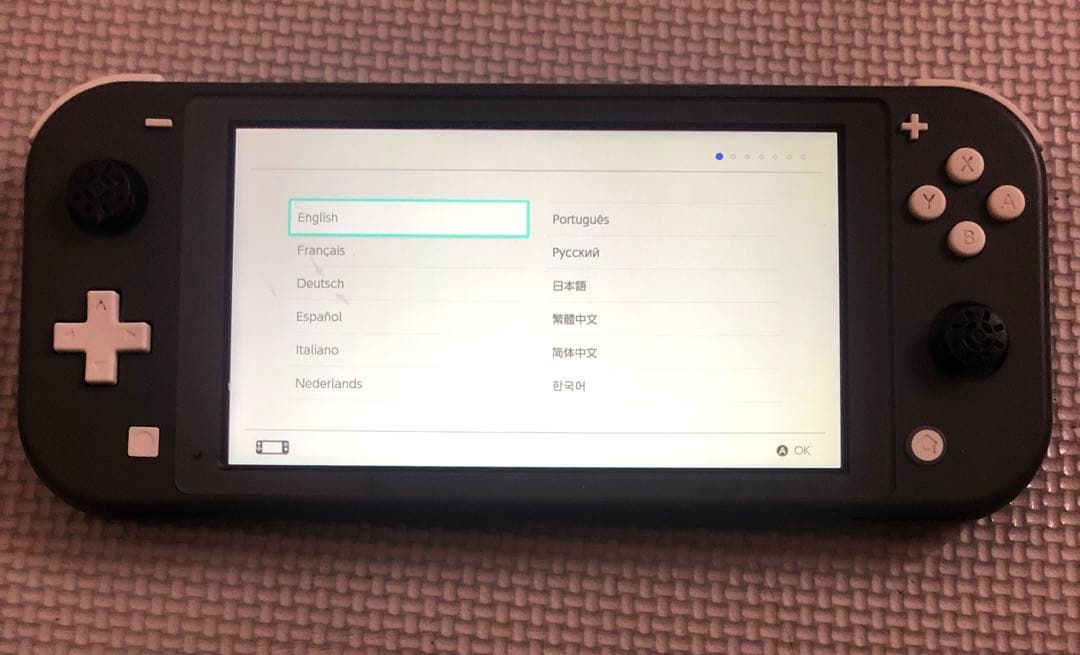Nintendo Switch Lite グレー 本体【ジャンク品】