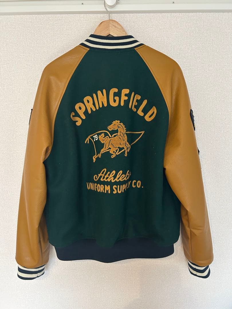 SUPERDRY 極度乾燥　スタジャン