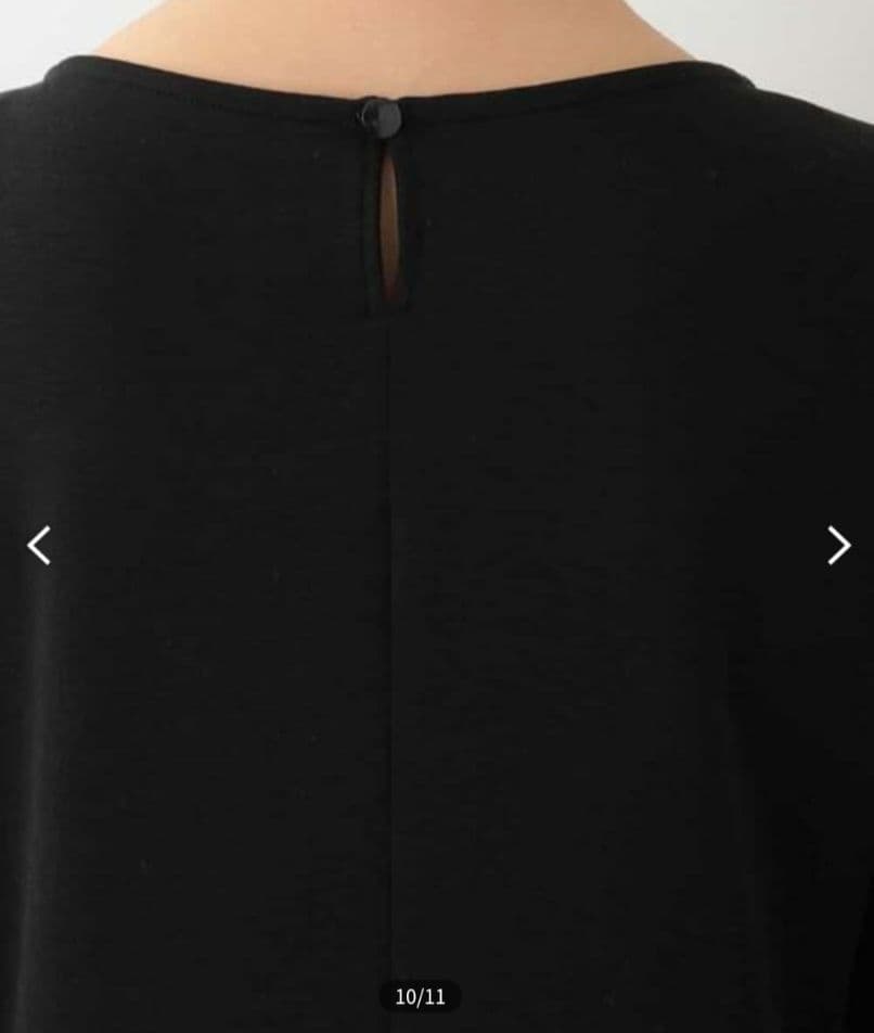 HIROKO BIS【日本製】フラワージャガード切り替えワンピース size9