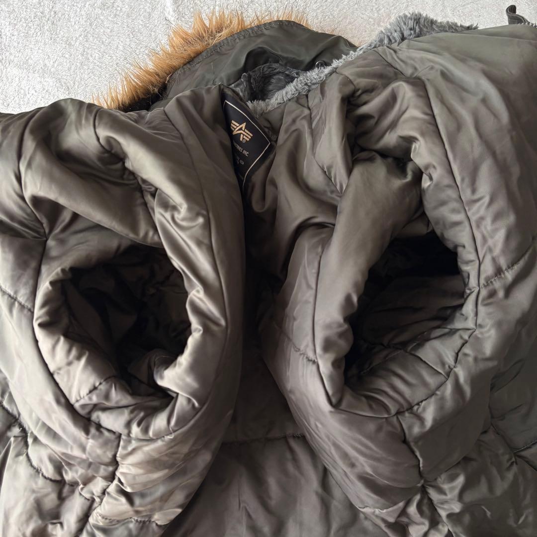 ✨️美品✨️ アルファインダストリーズ N-3B フライトジャケット L カーキ