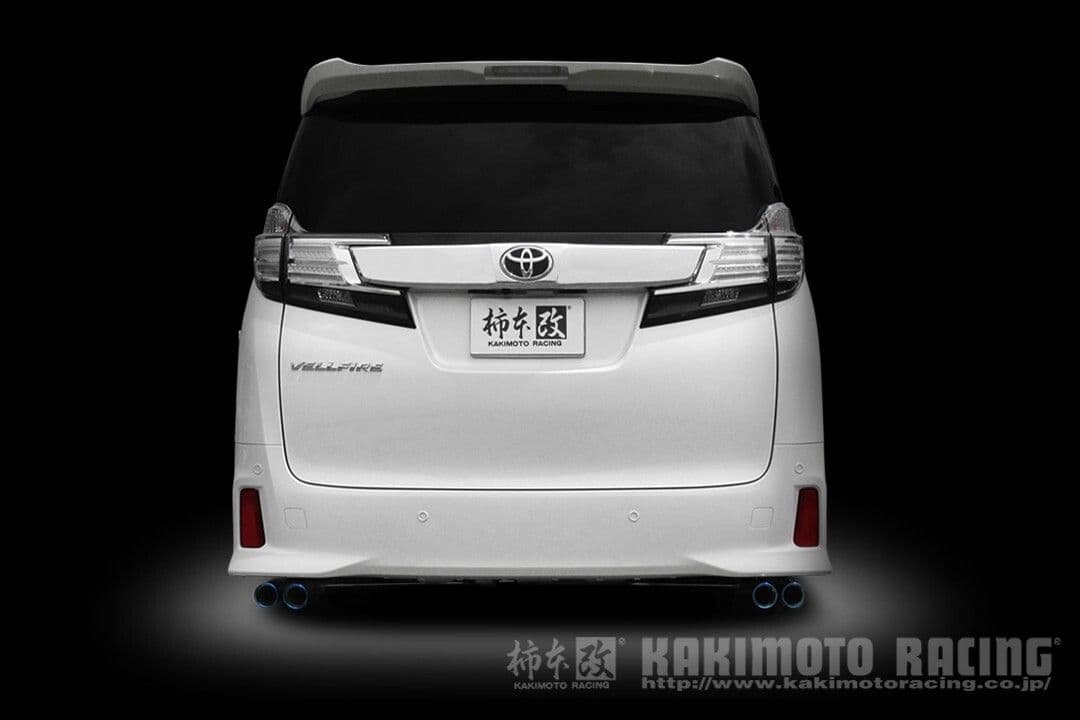 柿本改｜Class KR センターパイプ付│30 アルファード 2.5｜マフラー