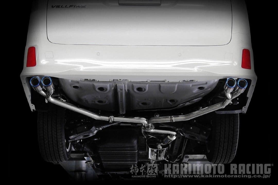 柿本改｜Class KR センターパイプ付│30 アルファード 2.5｜マフラー