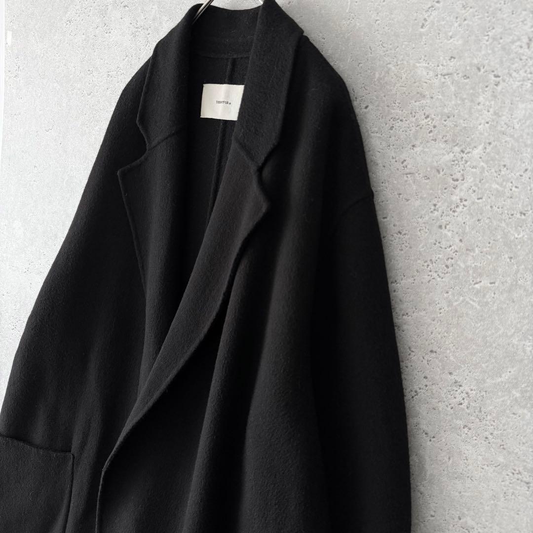 TODAYFUL Wool Over Coat ブラック　38