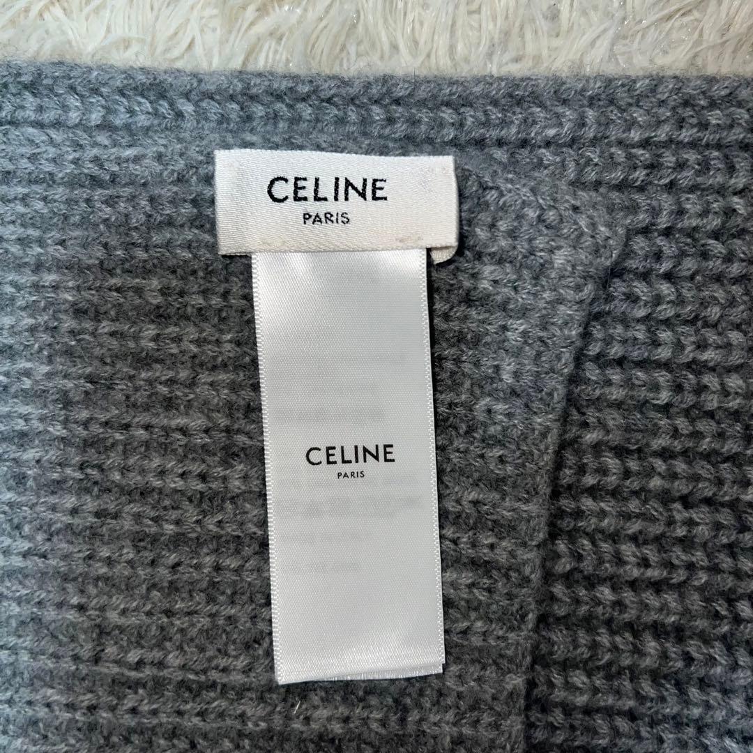 新品未使用CELINE グレー マフラー