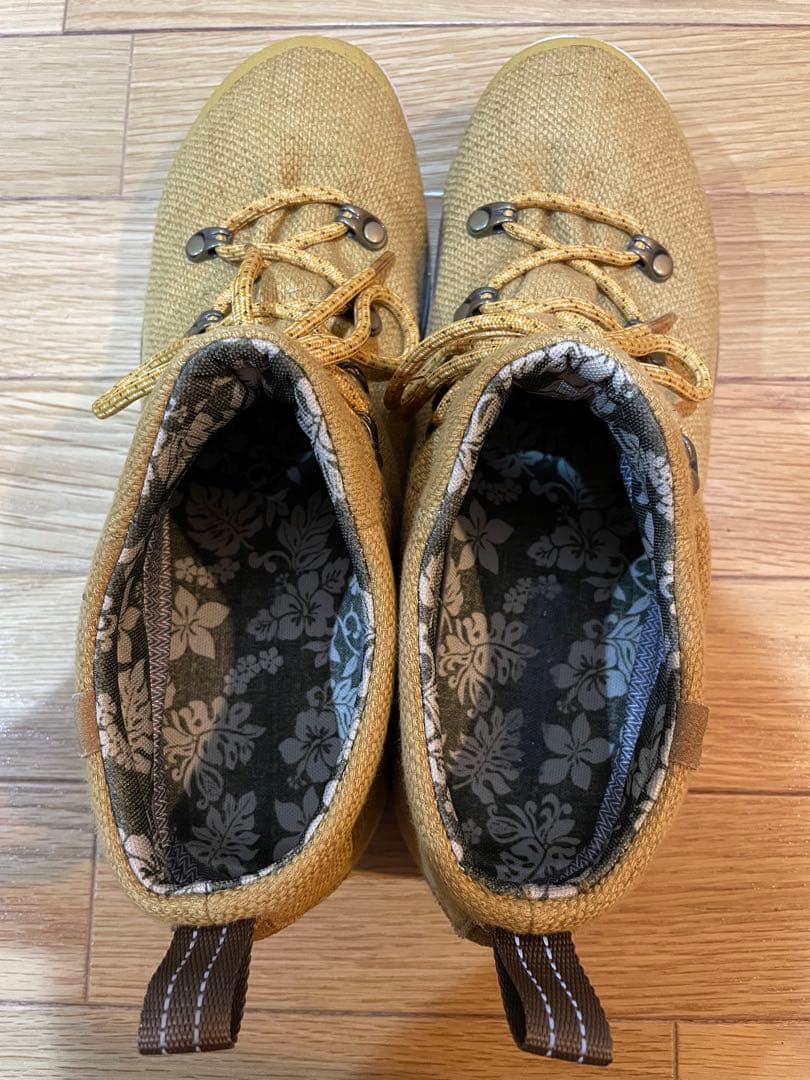 Colombia コロンビア　レイン　シューズ　golden yellow