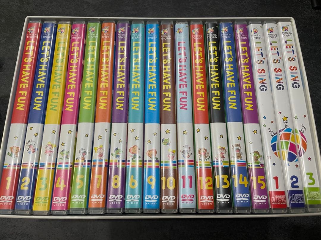 ミライグリッシュDVD Miraico English BOXセット