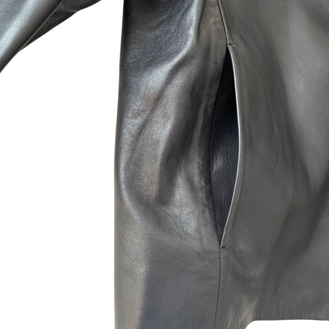 TOMORROWLAND トゥモローランド　レザージャケット　黒　36