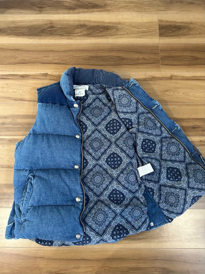 【稀少】レミレリーフ　コラボダウンベスト　X L