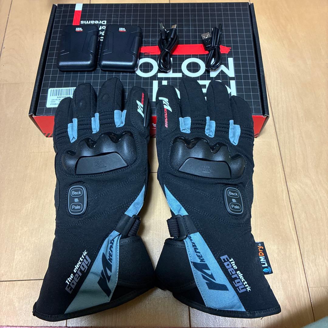 KEMIMOTO 電熱グローブ　未使用　Mサイズ