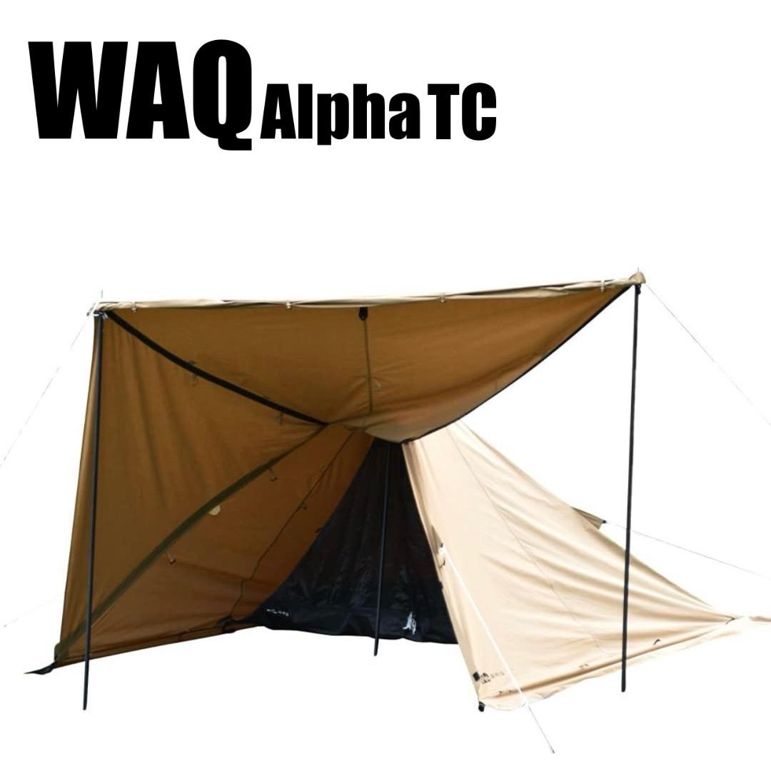 WAQ Alpha TC 1人用テント タンカラー　ソロ用テント