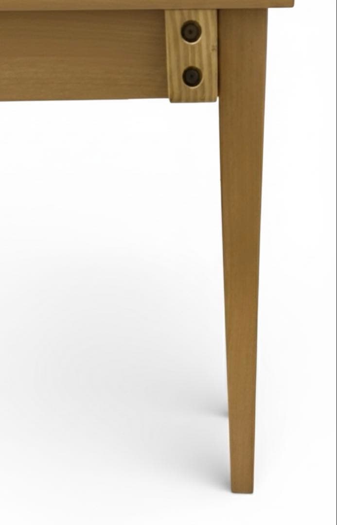 【無印良品】ドレッサーテーブル 天然木タモ材 鏡付き シンプルデザイン