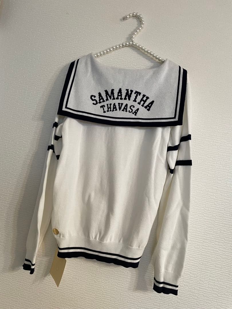 Samantha Thavasa セーラー襟セーター No.7 Lサイズ