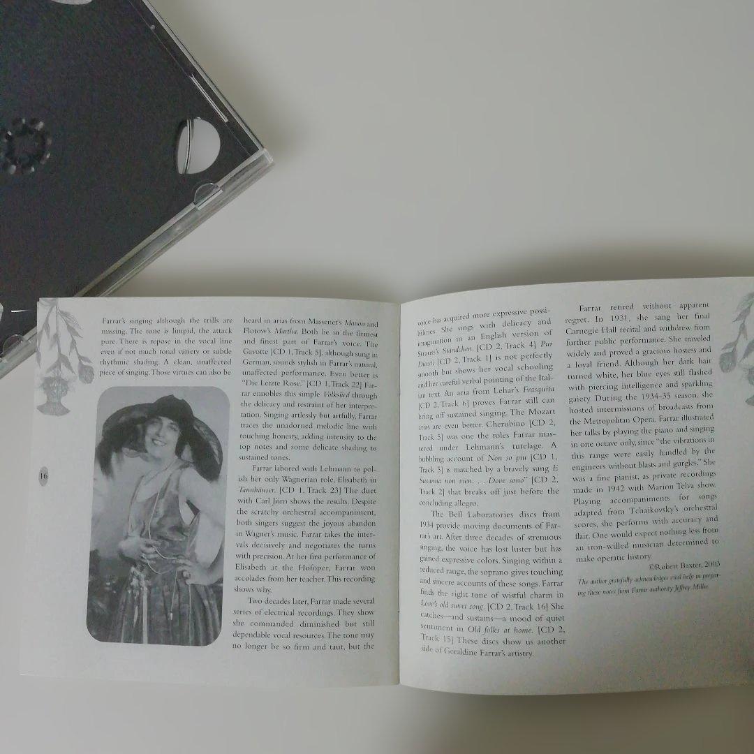ジェラルディン・ファーラー　Geraldine farrar 1904-32