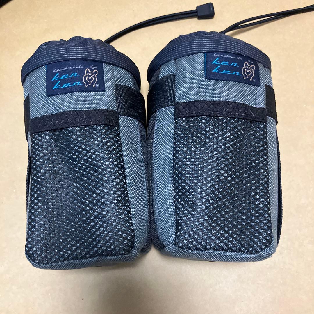 sbnskハンドメイドフレームバッグ＋ステムポーチ×2