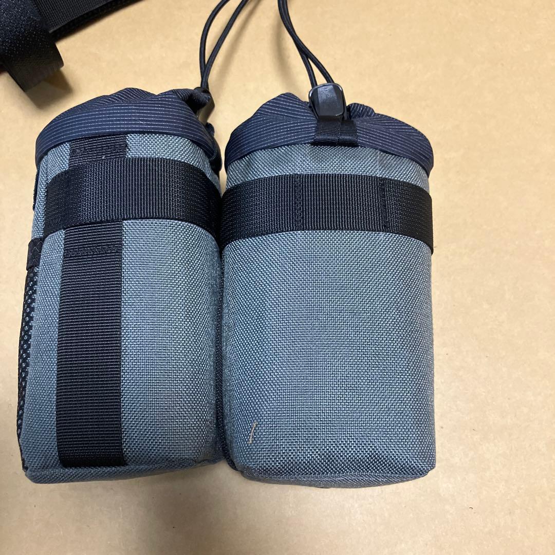 sbnskハンドメイドフレームバッグ＋ステムポーチ×2