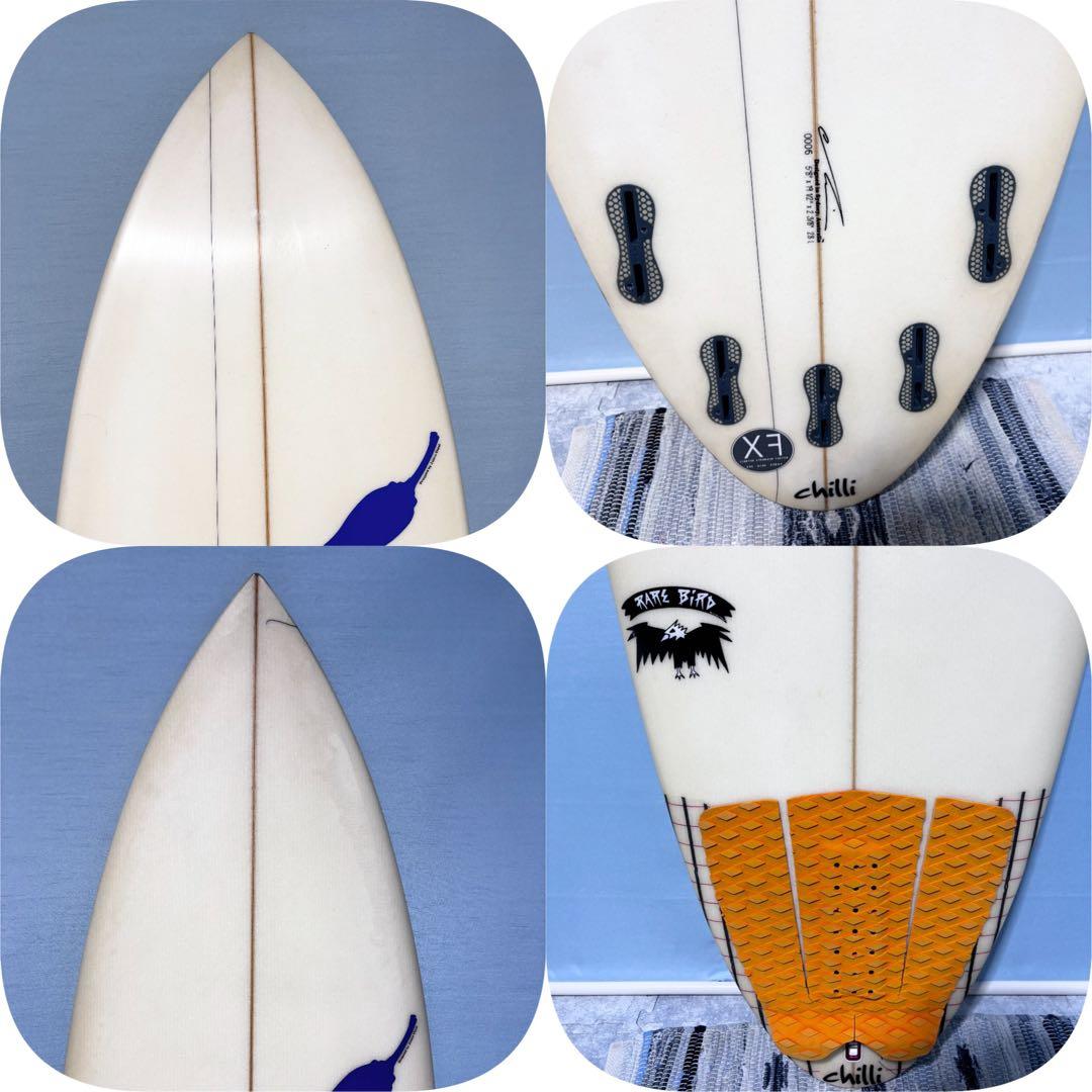 プチプチ付きチリ　RARE BIRD EPS サーフボード5.8