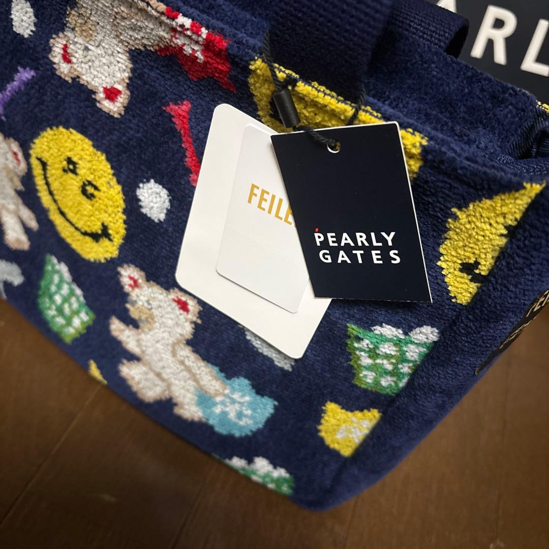 即完売！超レア商品です！FEILER×PEARLYGATESカートバッグ