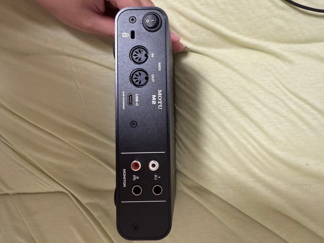 DTM・DAW MOTU M2 USB-DAC