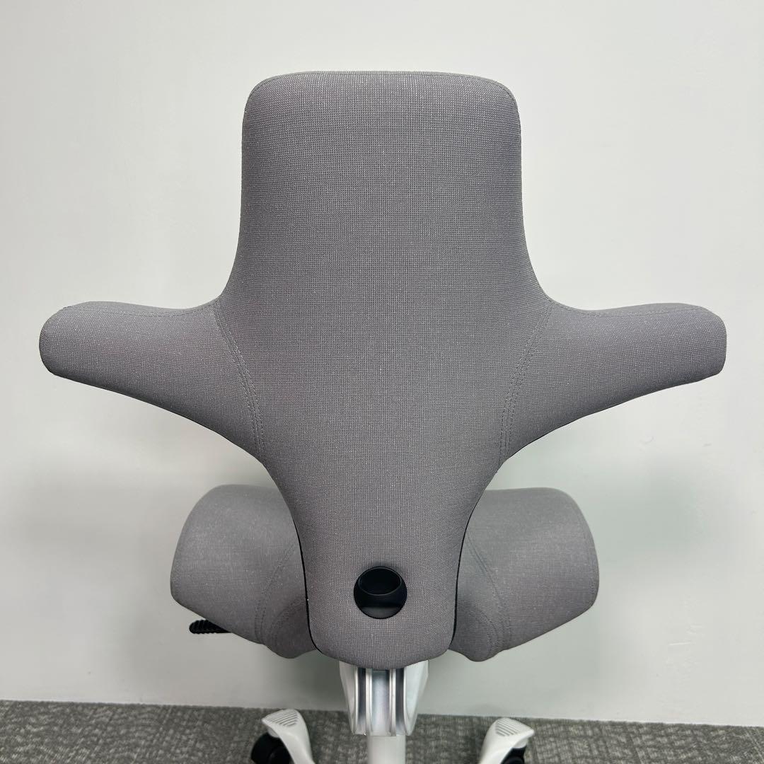 【I】オフィスチェア HAG Capisco ホーグ カピスコ 布張 グレー