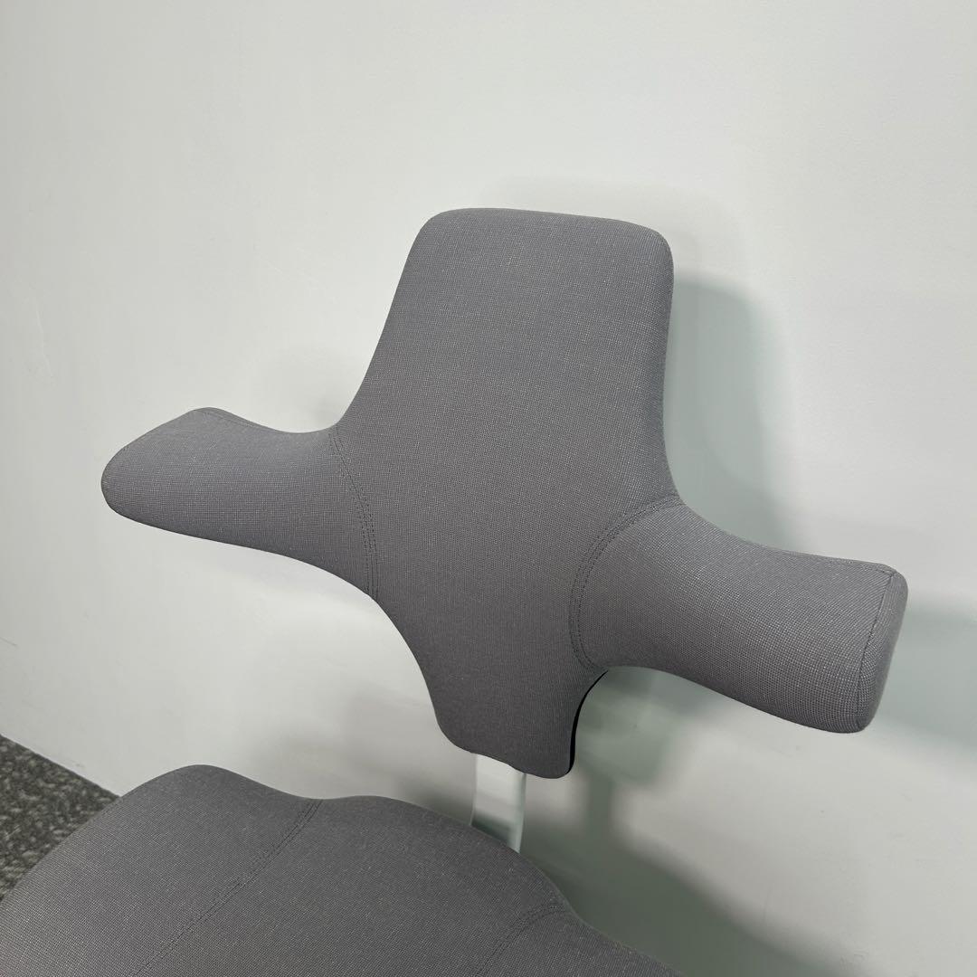 【I】オフィスチェア HAG Capisco ホーグ カピスコ 布張 グレー