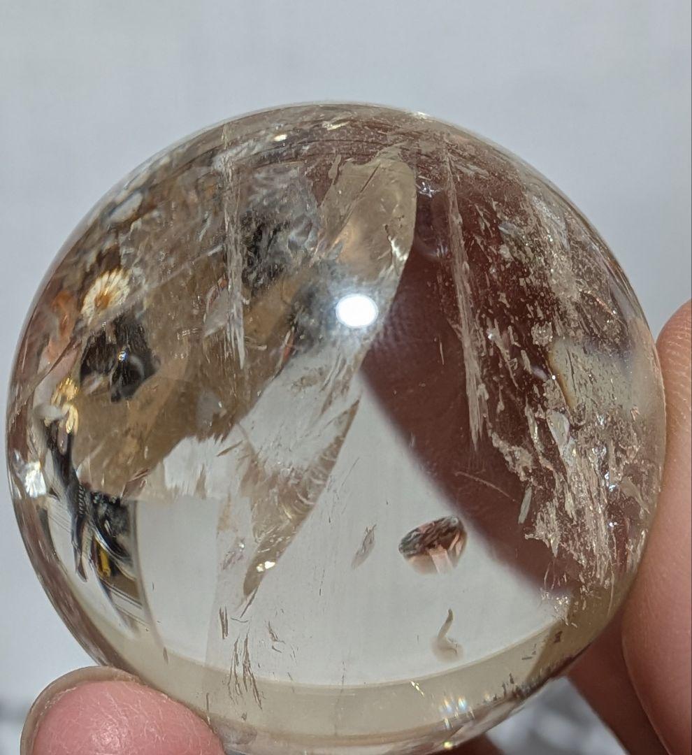 アゼツライト☆スフィア☆アメリカ産☆高品質☆台座つき☆