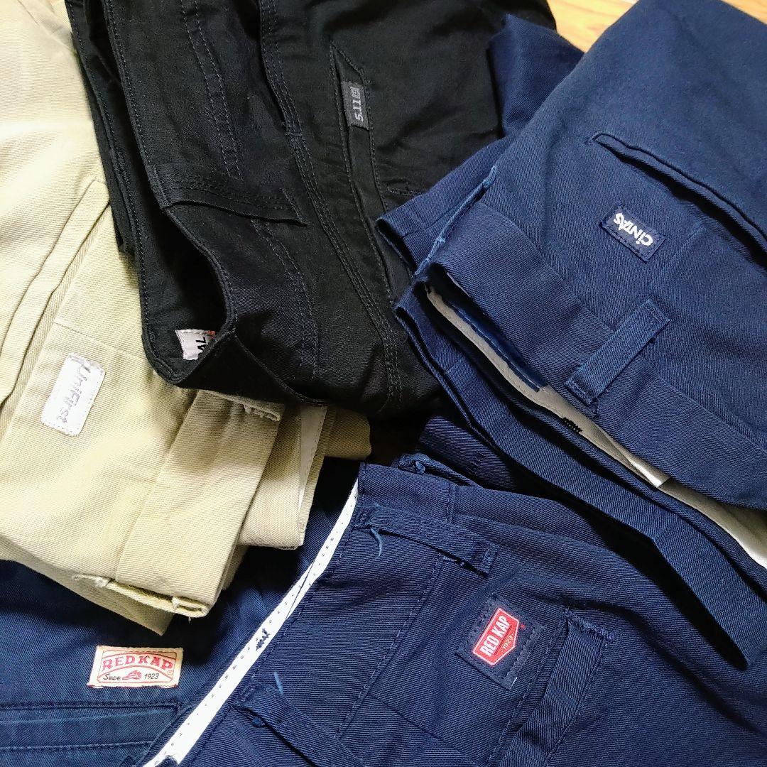 W34〜W37 16本セット ワーク ブランドMIX ワーク パンツ まとめ売り