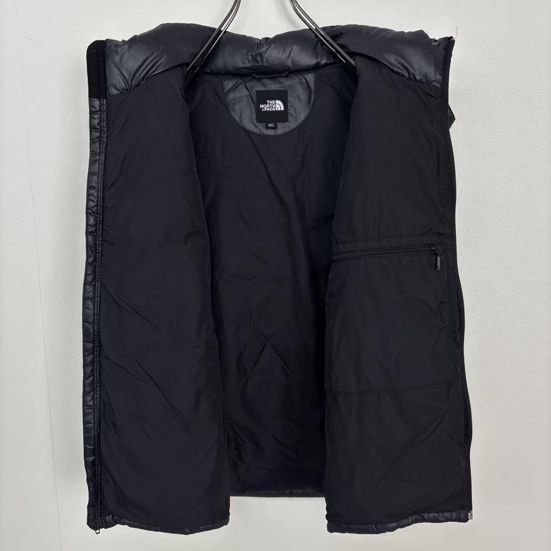 ノースフェイス 600FIL ダウンベスト ブラック レディースXL