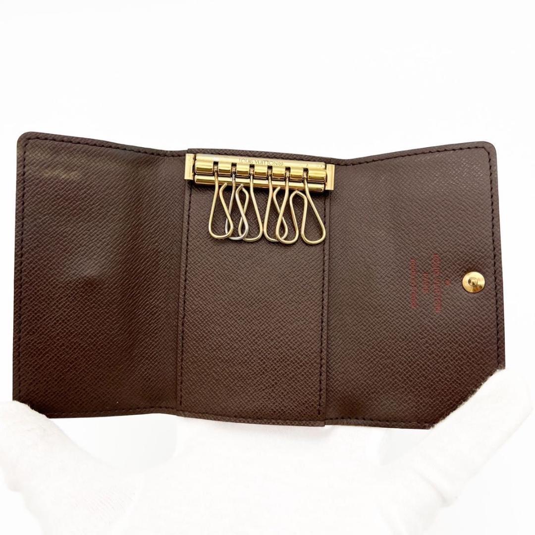 ヴィトン ダミエ エベヌ ミュルティクレ6 キーケース N62630