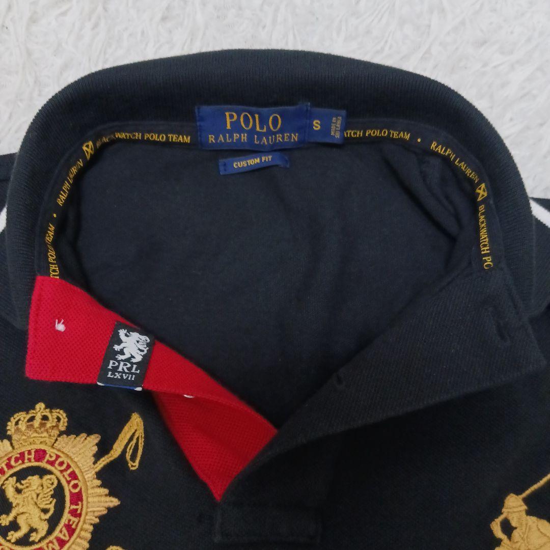✨美品✨ポロ ラルフローレン BLACKWATCH POLO TEAM 黒