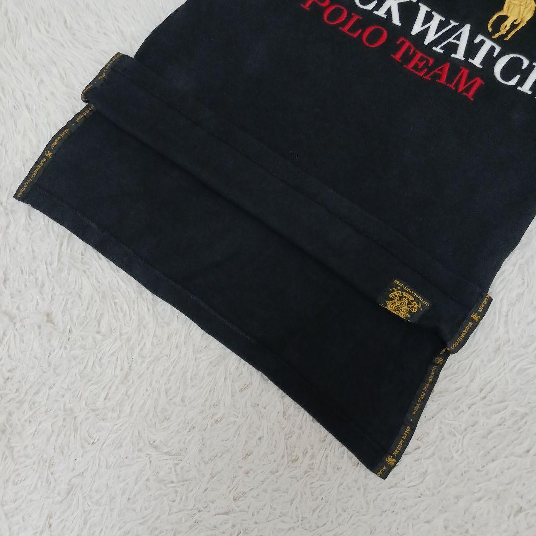 ✨美品✨ポロ ラルフローレン BLACKWATCH POLO TEAM 黒