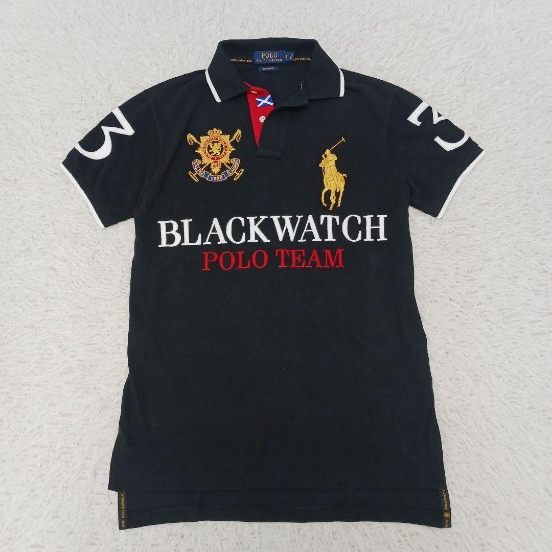 ✨美品✨ポロ ラルフローレン BLACKWATCH POLO TEAM 黒