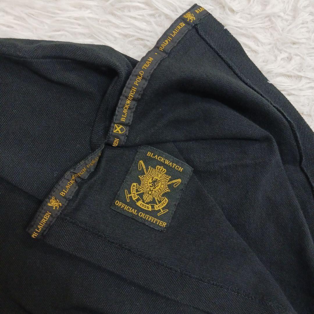 ✨美品✨ポロ ラルフローレン BLACKWATCH POLO TEAM 黒