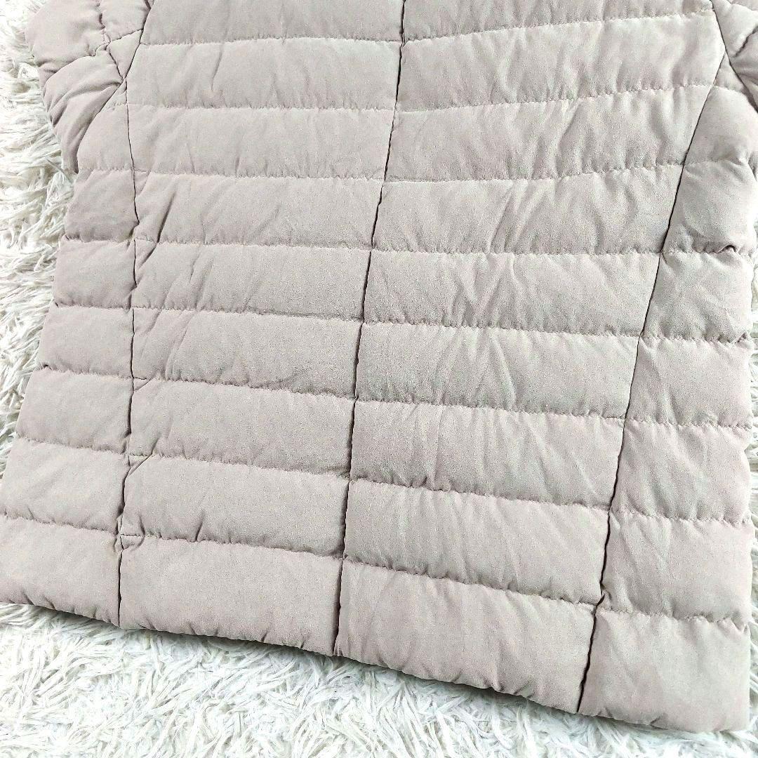 40 HERNO エミリア ケープ 大きめサイズ 超軽量 半袖 ダウンジャケット