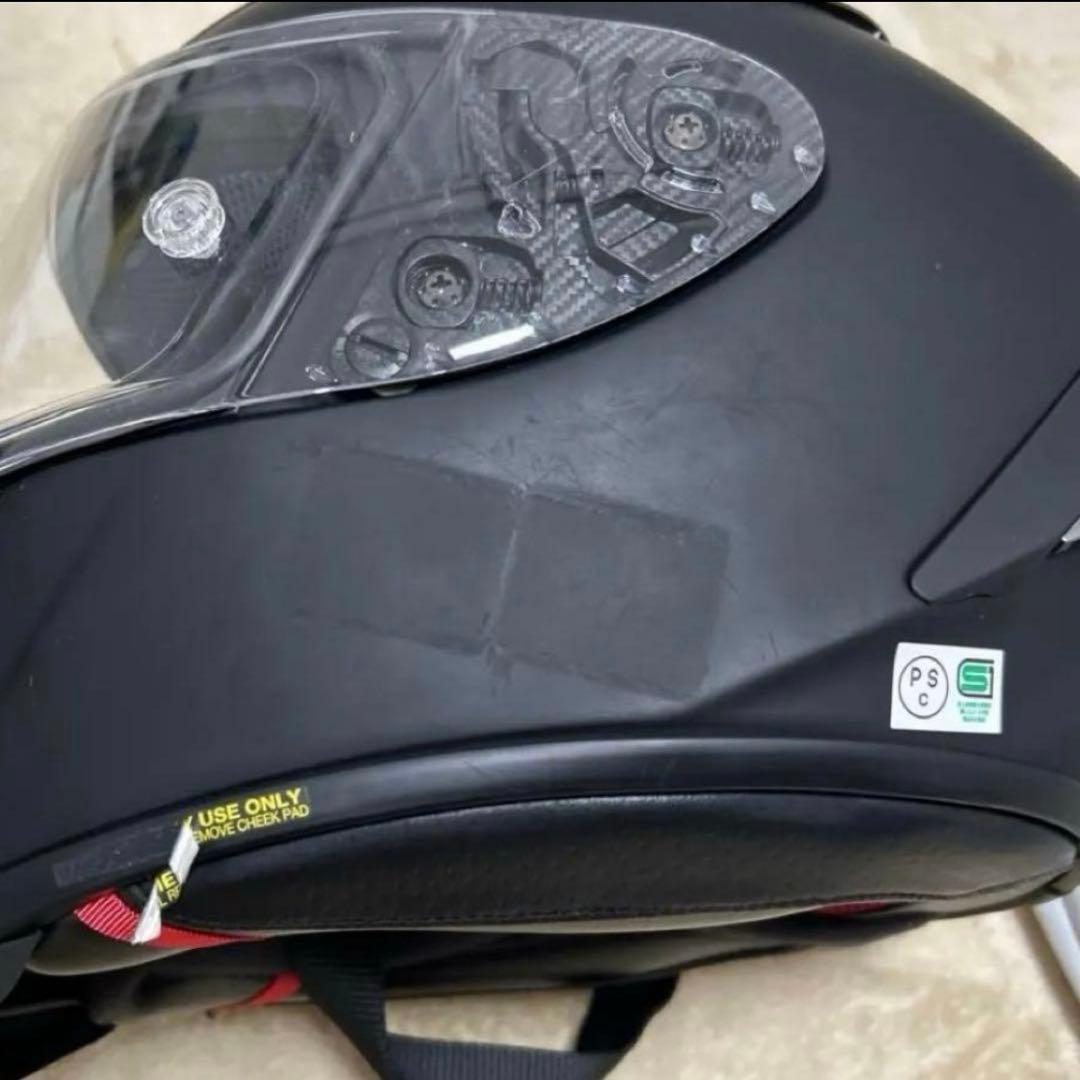 最終値下げ★SHOEI X-fourteen マットブラック ヘルメットSサイズ