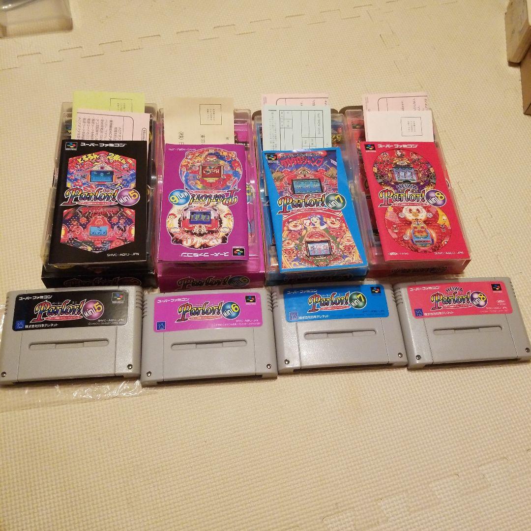 スーパーファミコン パチンコパチスロ パーラーミニ1～8セット