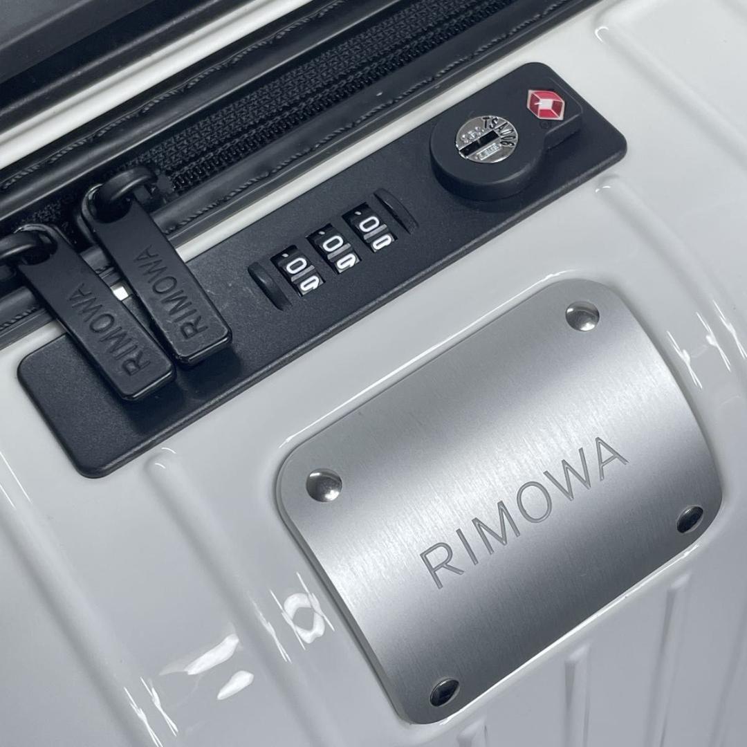 美品✨RIMOWA エッセンシャル ライト キャビン 白 31L 4輪 機内持込