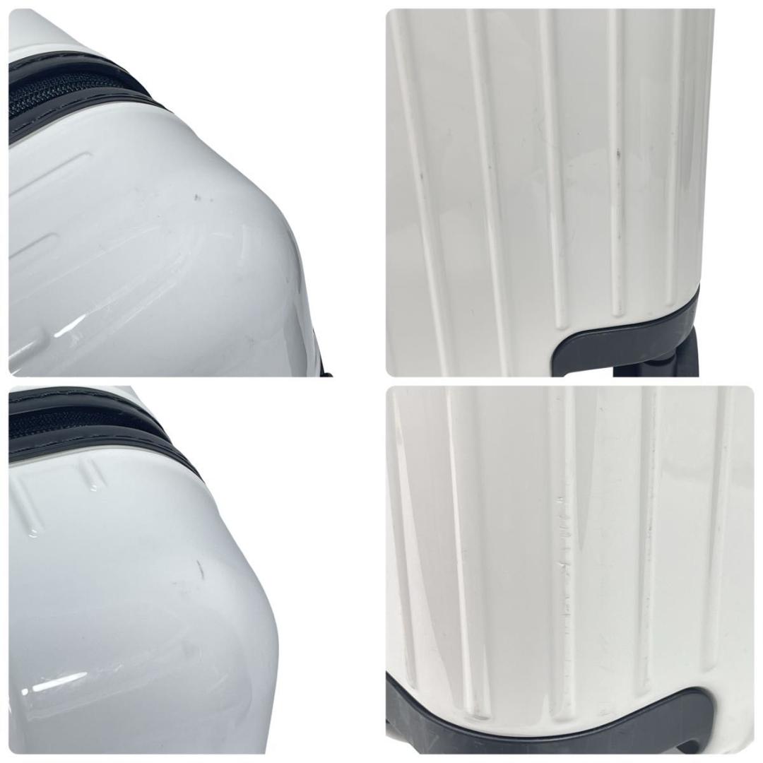 美品✨RIMOWA エッセンシャル ライト キャビン 白 31L 4輪 機内持込