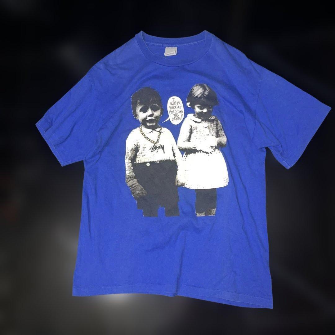 オールド　ステューシー　OLD stussy USA製　希少　キッズ　フォト