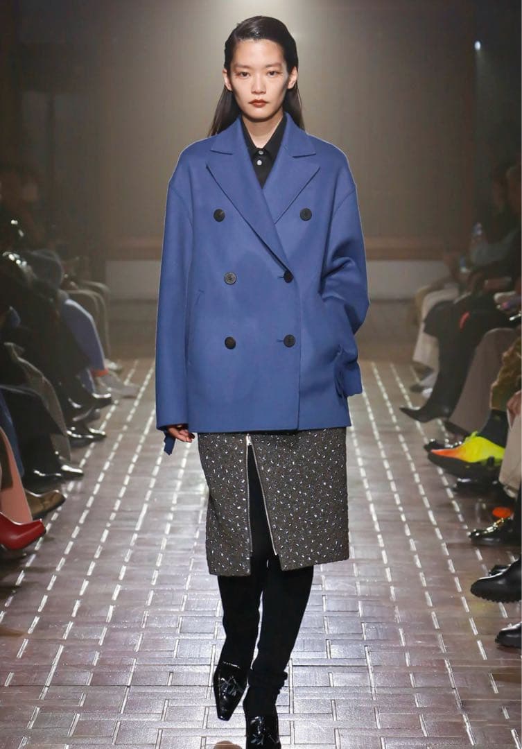 極美品✨️24AW　定価12万　コレクション掲載　CINOH　チノ　フリンジコート