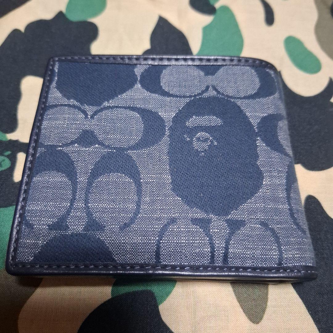 【専用出品】A BATHING APE × COACH 二つ折り財布