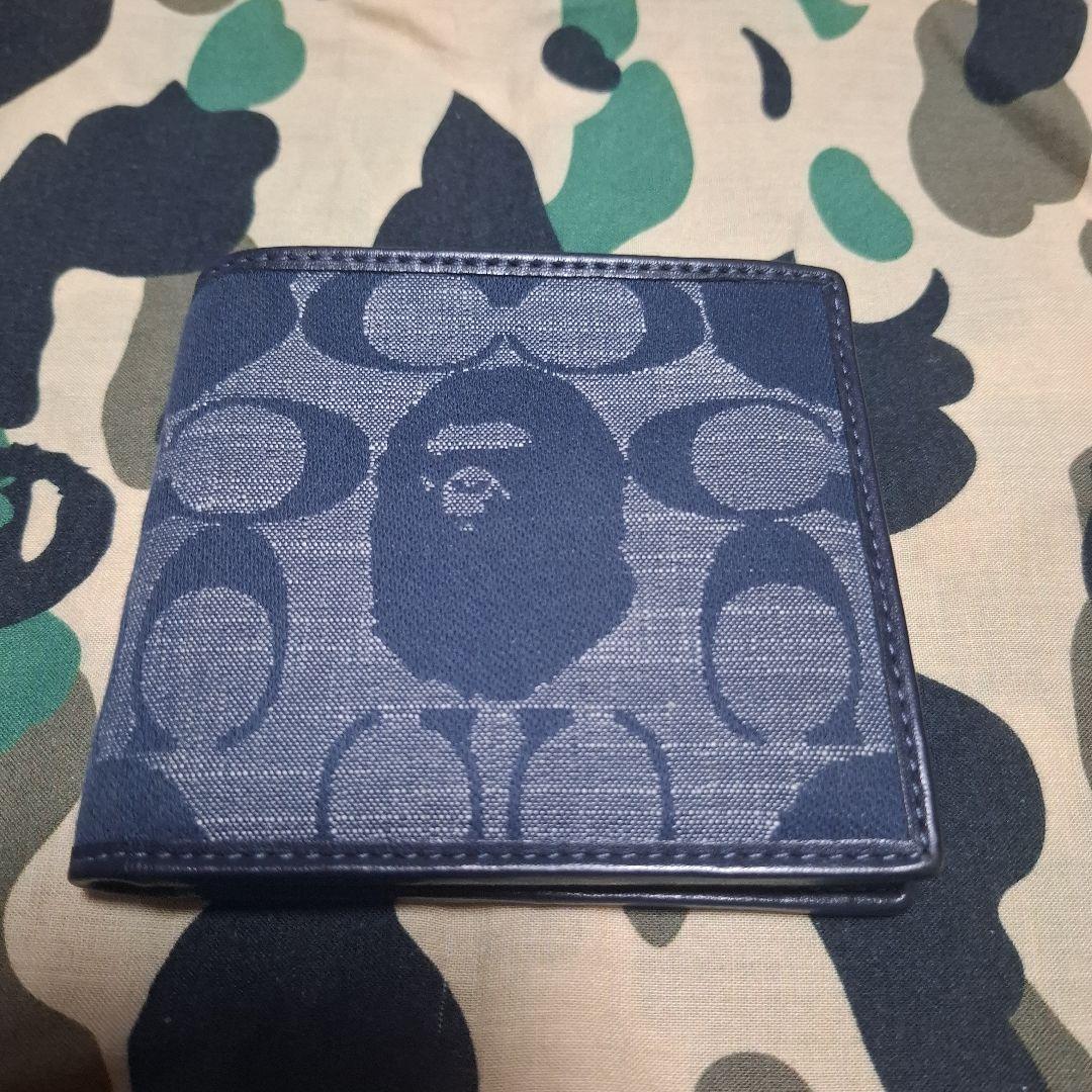 【専用出品】A BATHING APE × COACH 二つ折り財布
