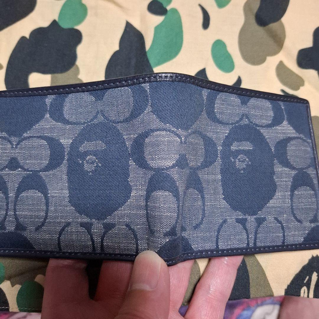 【専用出品】A BATHING APE × COACH 二つ折り財布