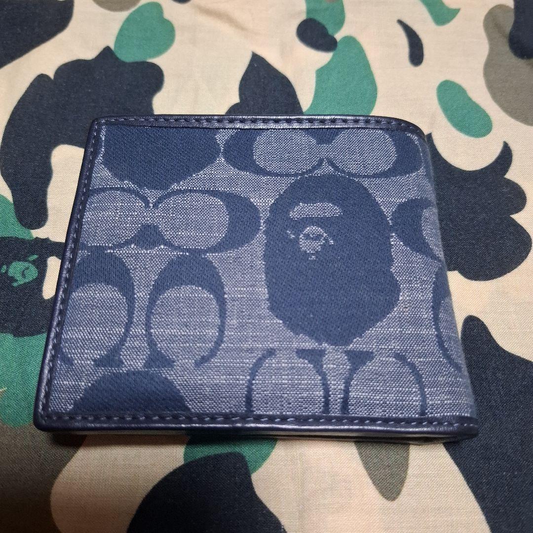 【専用出品】A BATHING APE × COACH 二つ折り財布