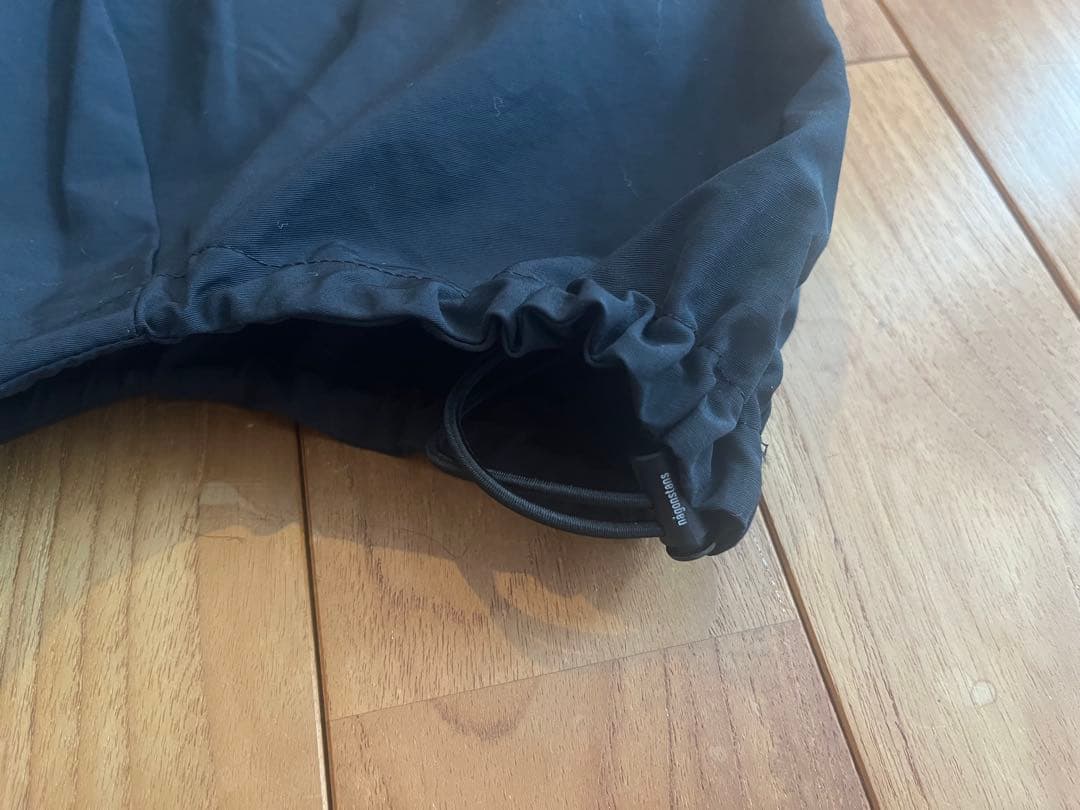 Nagonstans クロスバルーンサロペットスカート ブラック