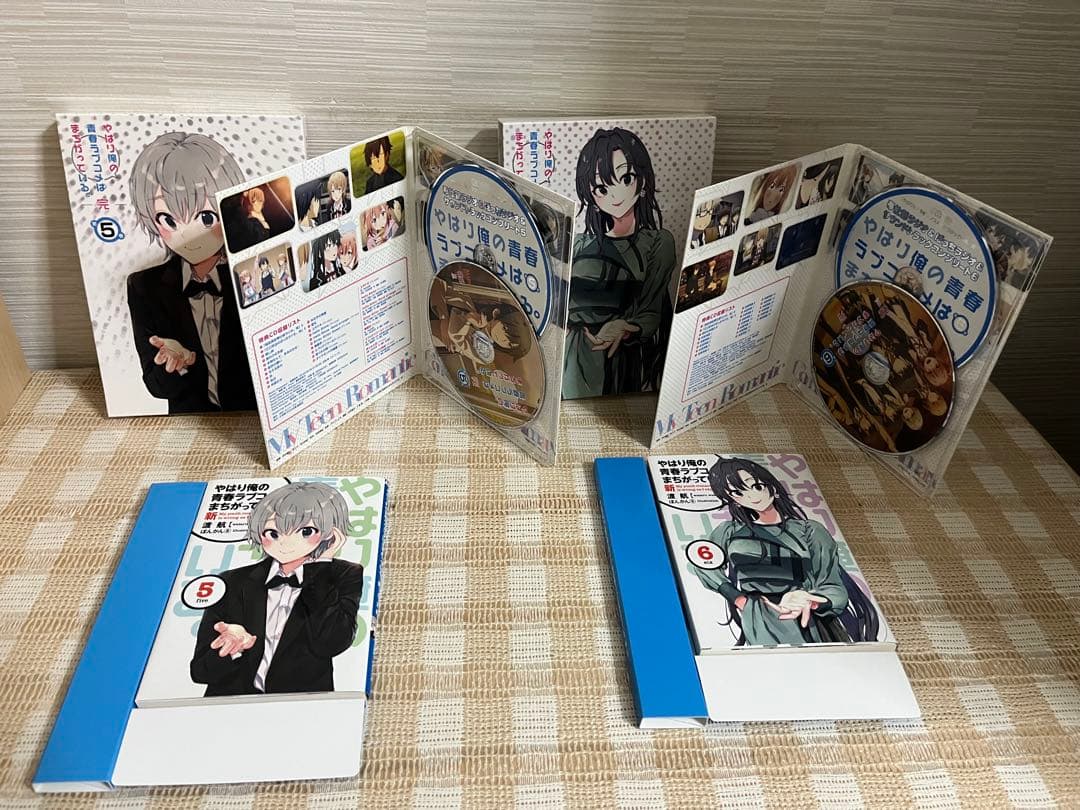 小説付　やはり俺の青春ラブコメはまちがっている。完　初回全6巻セット DVD