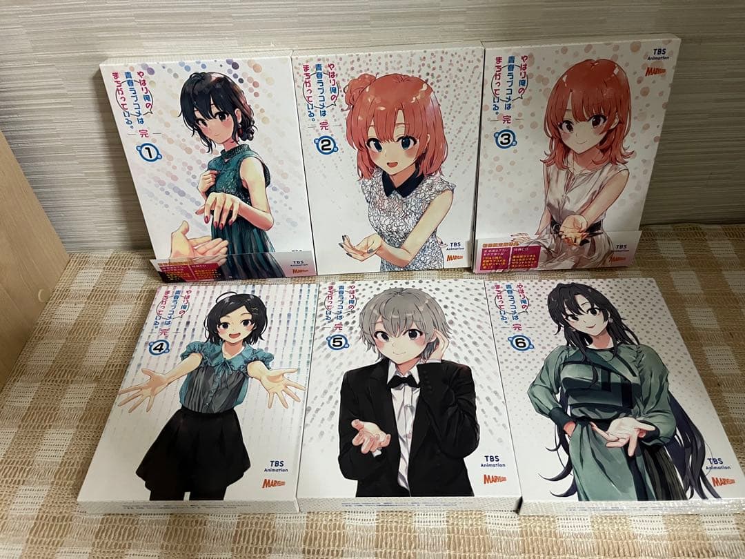 小説付　やはり俺の青春ラブコメはまちがっている。完　初回全6巻セット DVD