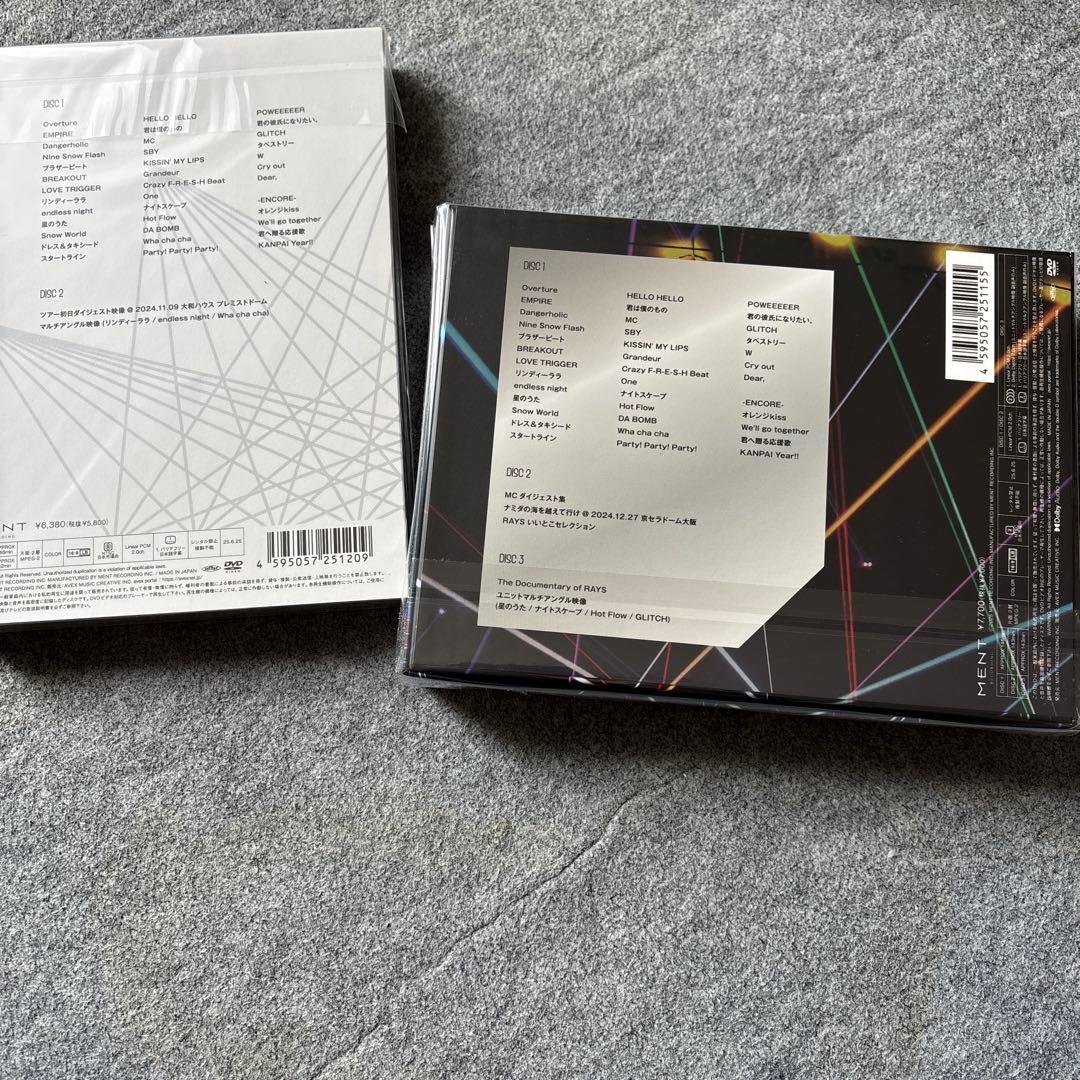 Man Dome Tour RAYS 2024 初回盤　通常盤セット